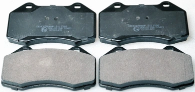 Kit de plaquettes de frein, frein à disque DENCKERMANN B111268