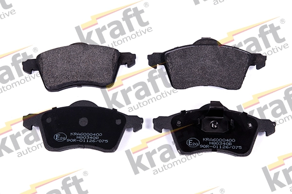 Kit de plaquettes de frein, frein à disque KRAFT AUTOMOTIVE 6000400