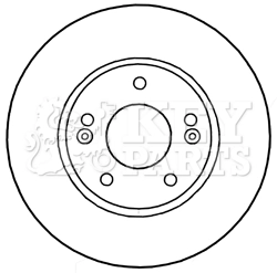 Disque de frein KEY PARTS KBD5313