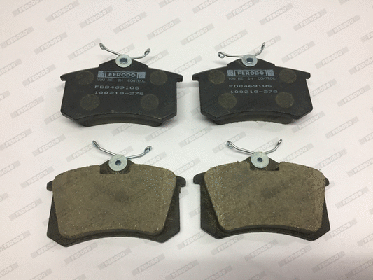 Kit de plaquettes de frein, frein à disque FERODO FDB4691QS