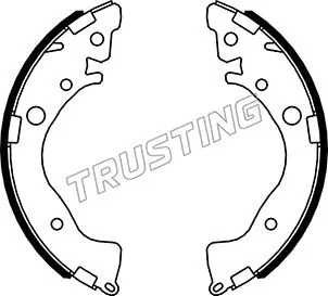 Jeu de mâchoires de frein TRUSTING 044.028