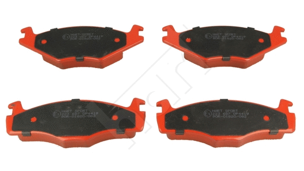 Kit de plaquettes de frein, frein à disque HART 223 687