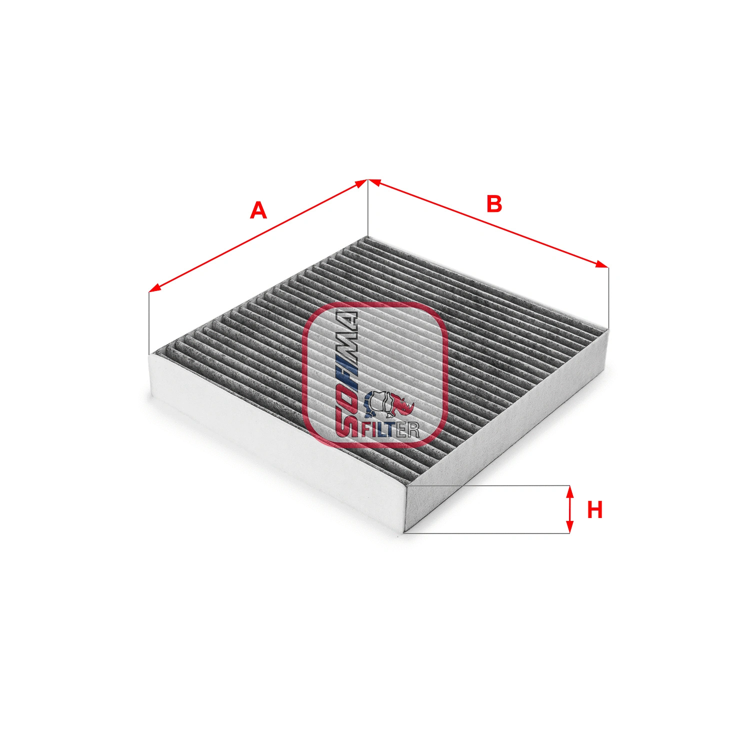 Filtre, air de l'habitacle SOFIMA S 4167 CA
