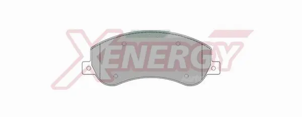 Kit de plaquettes de frein, frein à disque AP XENERGY X40961