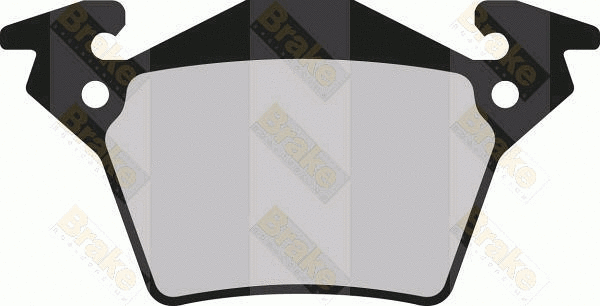 Kit de plaquettes de frein, frein à disque Brake ENGINEERING PA1182
