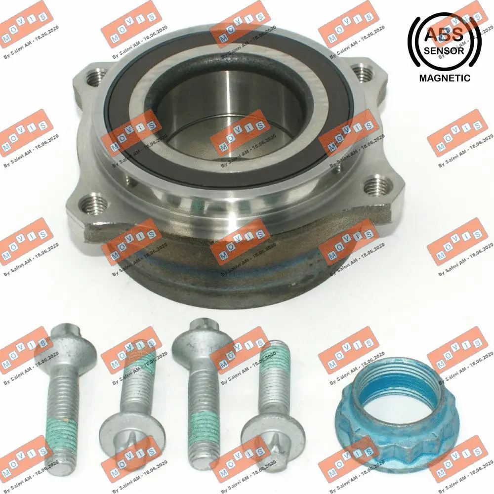 Kit de roulements de roue MOVIS ASB2878
