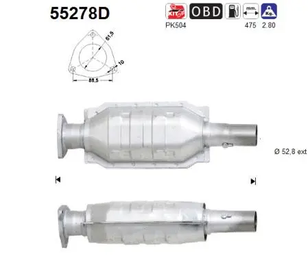 Catalyseur AS 55278D