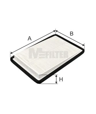 Filtre à air MFILTER K 7148