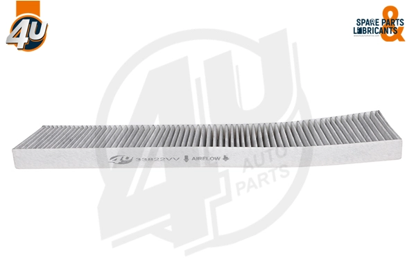 Filtre, air de l'habitacle 4U Autoparts 33822VV