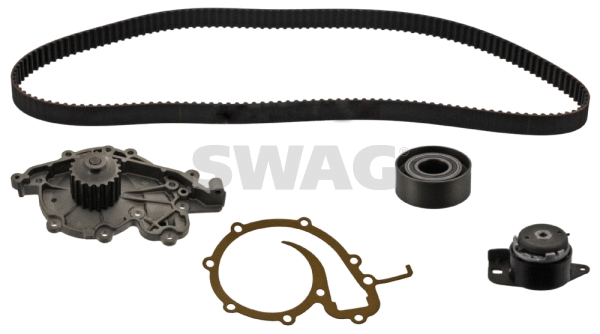 Pompe à eau + kit de courroie crantée SWAG 60 94 5106