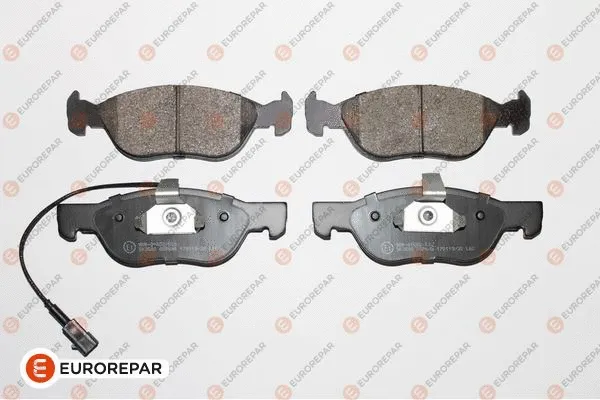 Kit de plaquettes de frein, frein à disque EUROREPAR 1617278680