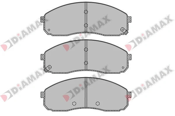 Kit de plaquettes de frein, frein à disque DIAMAX N09446
