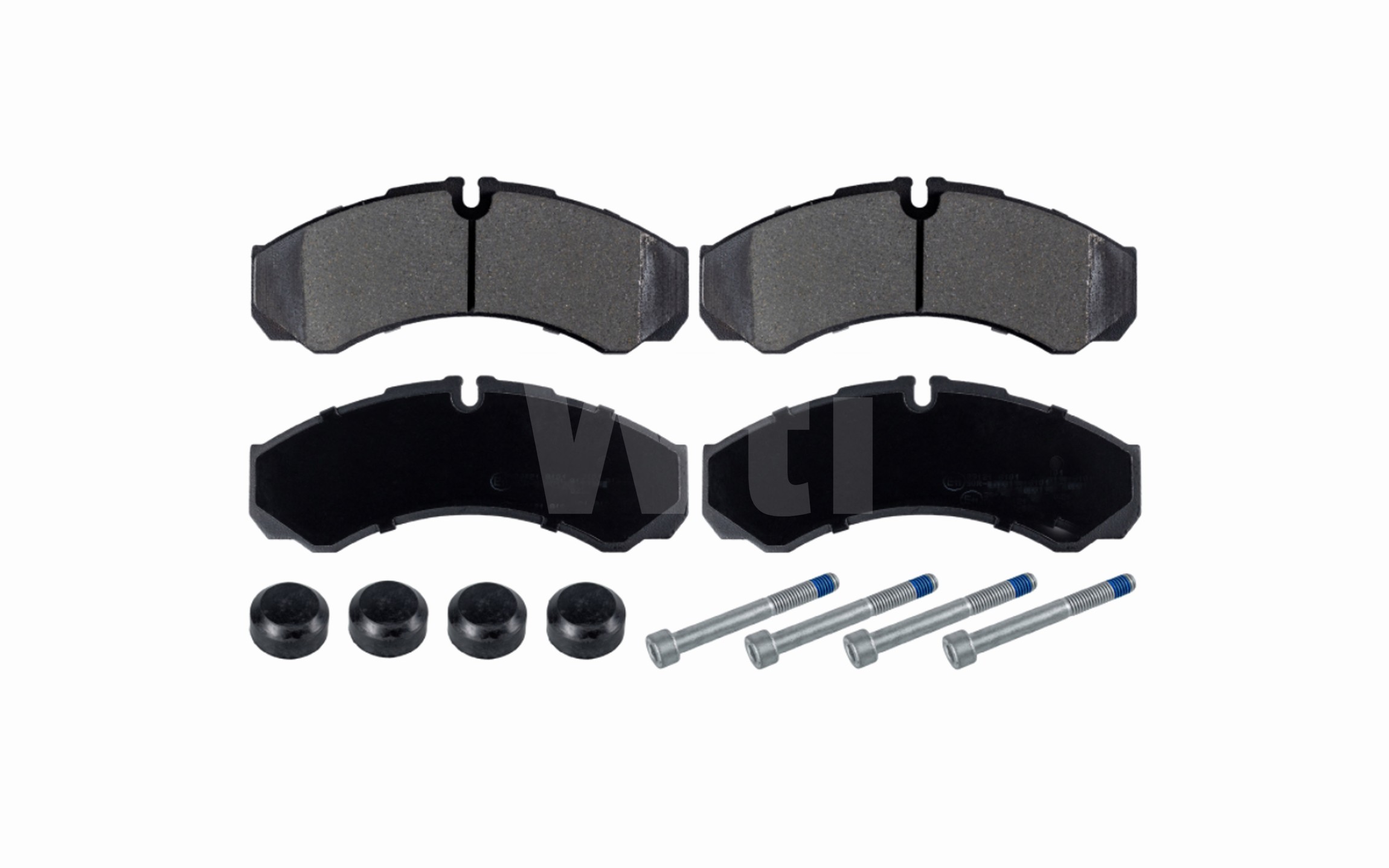 Kit de plaquettes de frein, frein à disque Wti Automotive K971011