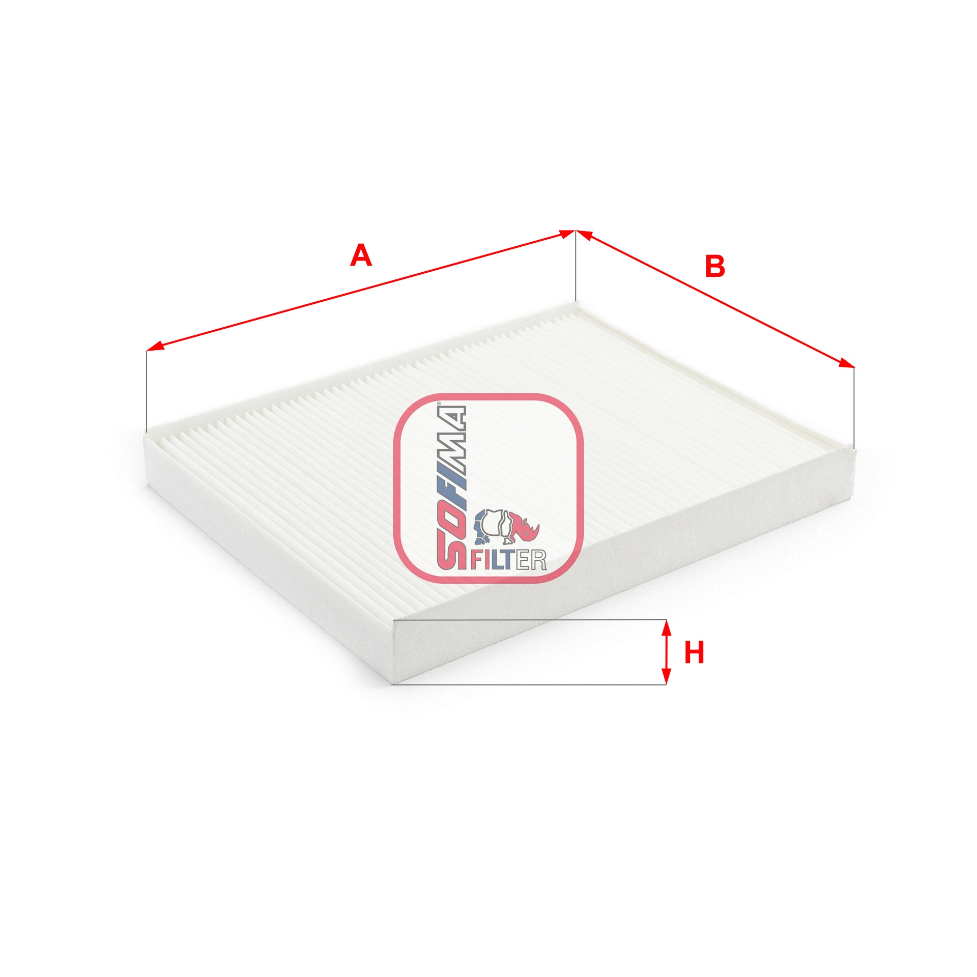 Filtre, air de l'habitacle SOFIMA S 3379 C
