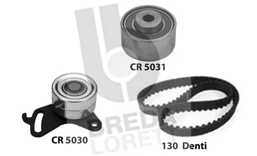 Kit de courroie crantée BREDA LORETT KCD0137