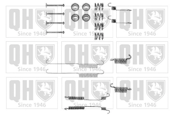 Kit d'accessoires, mâchoire de frein QUINTON HAZELL BFK237