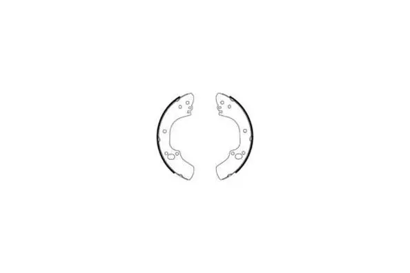 Jeu de mâchoires de frein E.T.F. 09-0575