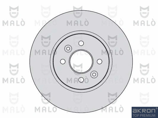 Disque de frein AKRON-MALÒ 1110179
