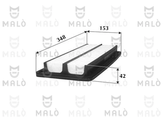 Filtre à air AKRON-MALÒ 1500418