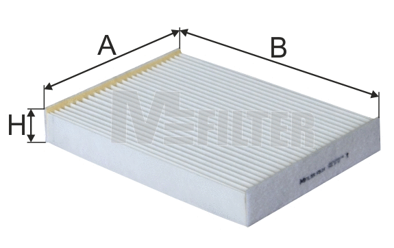 Filtre, air de l'habitacle MFILTER K 9114