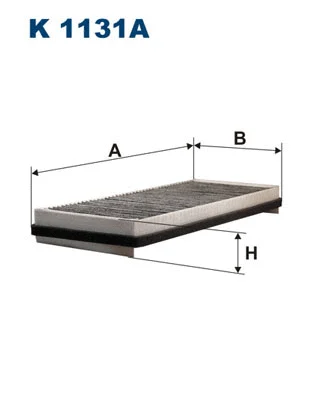 Filtre, air de l'habitacle FILTRON K 1131A