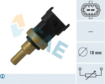 Sonde, température du liquide de refroidissement FAE 33495