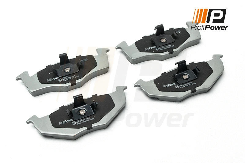 Kit de plaquettes de frein, frein à disque ProfiPower 1B1066
