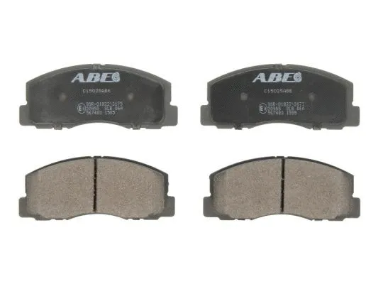 Kit de plaquettes de frein, frein à disque ABE C15025ABE