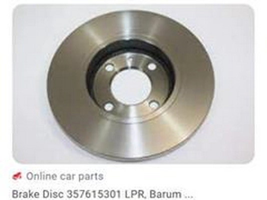 Disque de frein ZPY 357615301