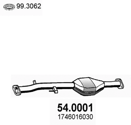 Catalyseur ASSO 54.0001
