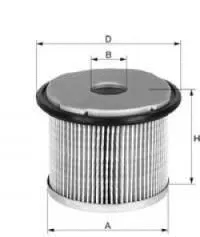 Filtre à carburant UNIFLUX FILTERS XN629