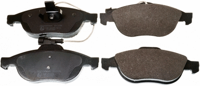 Kit de plaquettes de frein, frein à disque DENCKERMANN B111096