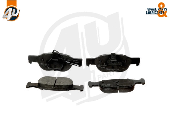 Kit de plaquettes de frein, frein à disque 4U Autoparts 22656FT