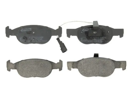 Kit de plaquettes de frein, frein à disque ABE C1F021ABE