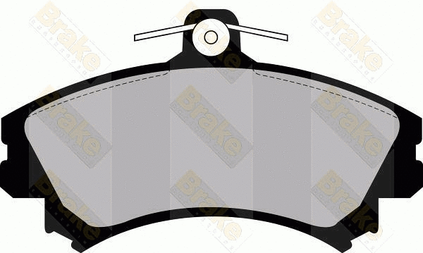 Kit de plaquettes de frein, frein à disque Brake ENGINEERING PA1132