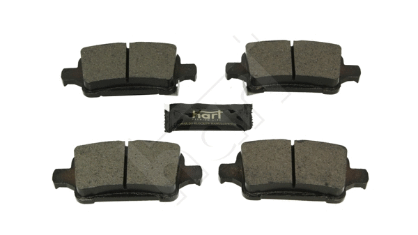 Kit de plaquettes de frein, frein à disque HART 260 552
