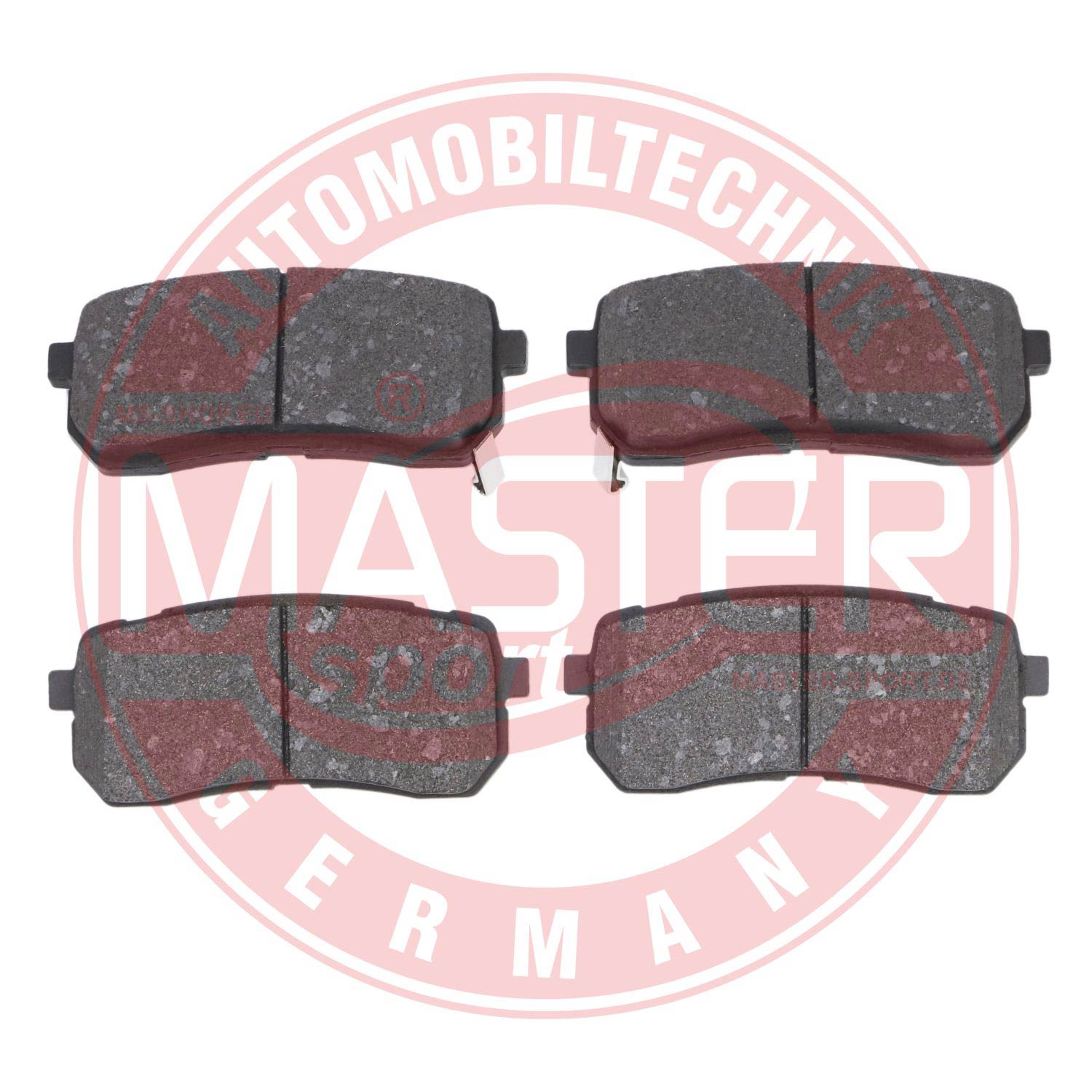 Kit de plaquettes de frein, frein à disque MASTER-SPORT GERMANY 13046056362N-SET-MS