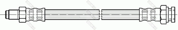 Flexible de frein GIRLING 9002237