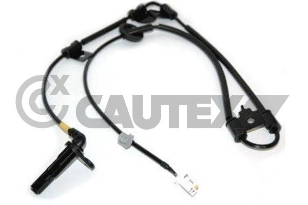 Capteur, vitesse de roue CAUTEX 755295