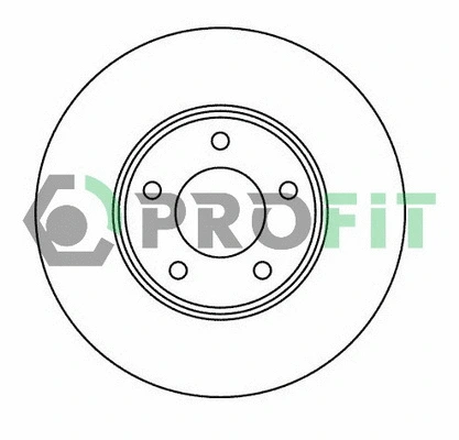Disque de frein PROFIT 5010-2007