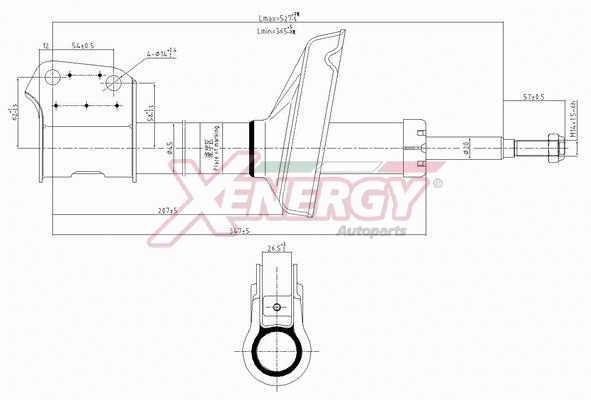 Amortisseur AP XENERGY X848333