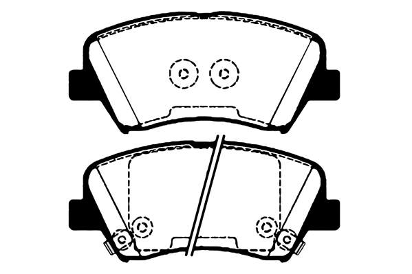 Kit de plaquettes de frein, frein à disque RAICAM RA.1122.0