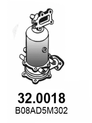 Catalyseur ASSO 32.0018