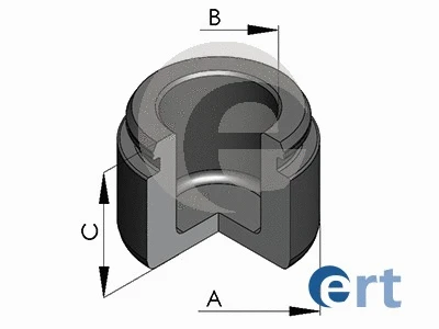 Piston, étrier de frein ERT 151746-C