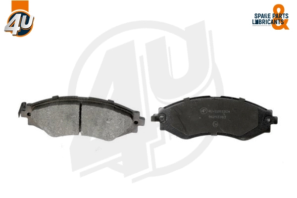 Kit de plaquettes de frein, frein à disque 4U Autoparts 22833CH