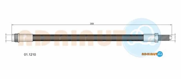 Flexible de frein ADRIAUTO 01.1210
