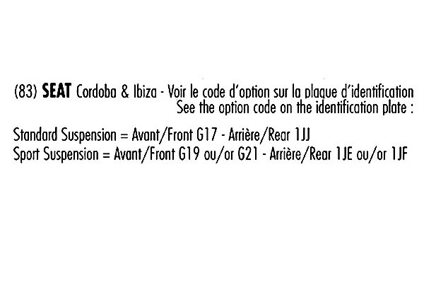 Amortisseur RECORD FRANCE 104456