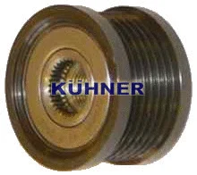 Poulie roue libre, alternateur AD KÜHNER 885074