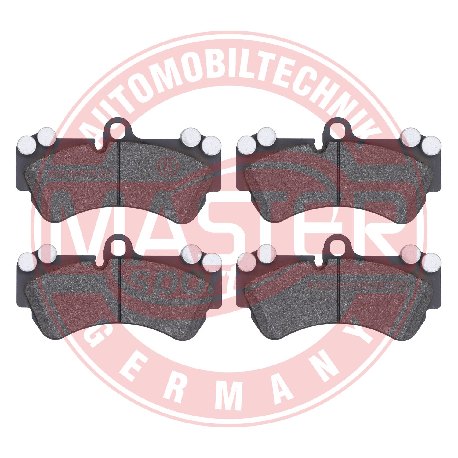 Kit de plaquettes de frein, frein à disque MASTER-SPORT GERMANY 13046049922N-SET-MS
