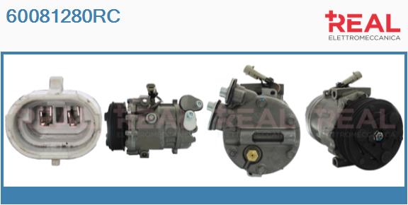 Compresseur, climatisation REAL 60081280RC